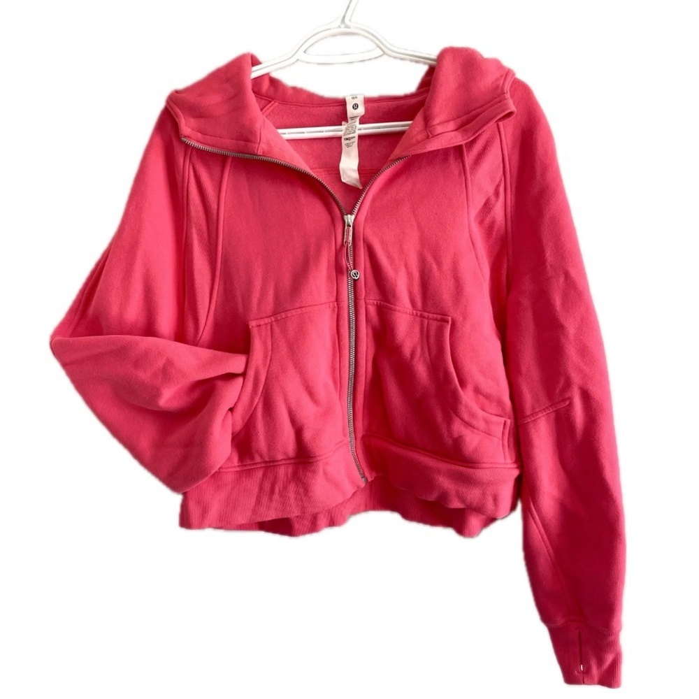 🍋 Lululemon Scuba Oversized Full-Zip in Lip Gloss